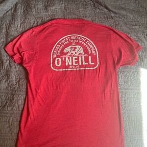 O'Neill Red Short Sleeve Tee